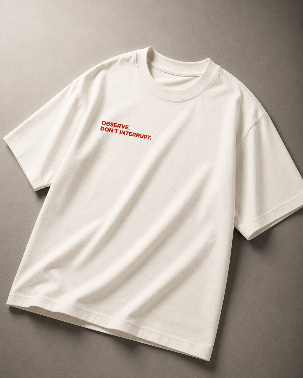 Crimson Beetle Oversized T-Shirt