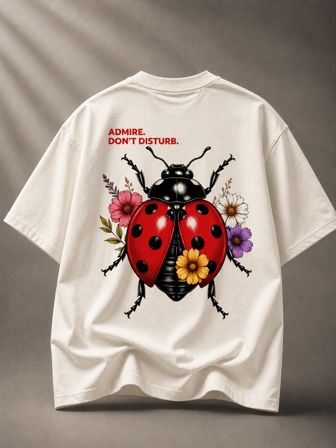 Crimson Beetle Oversized T-Shirt