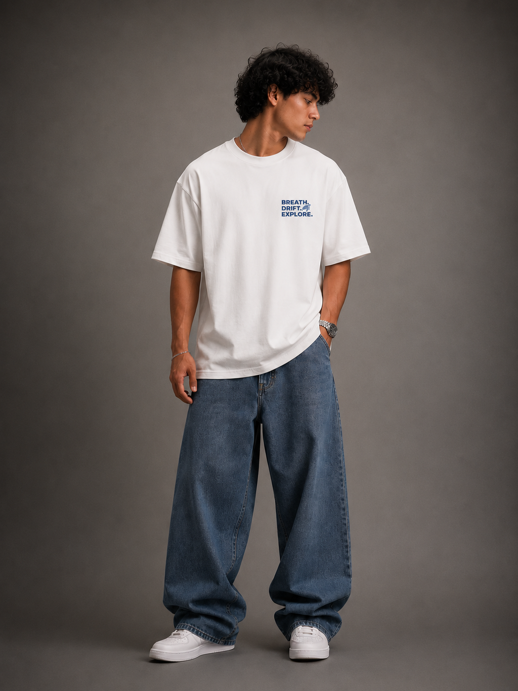 The Tranquil Turtle Oversized T-Shirt